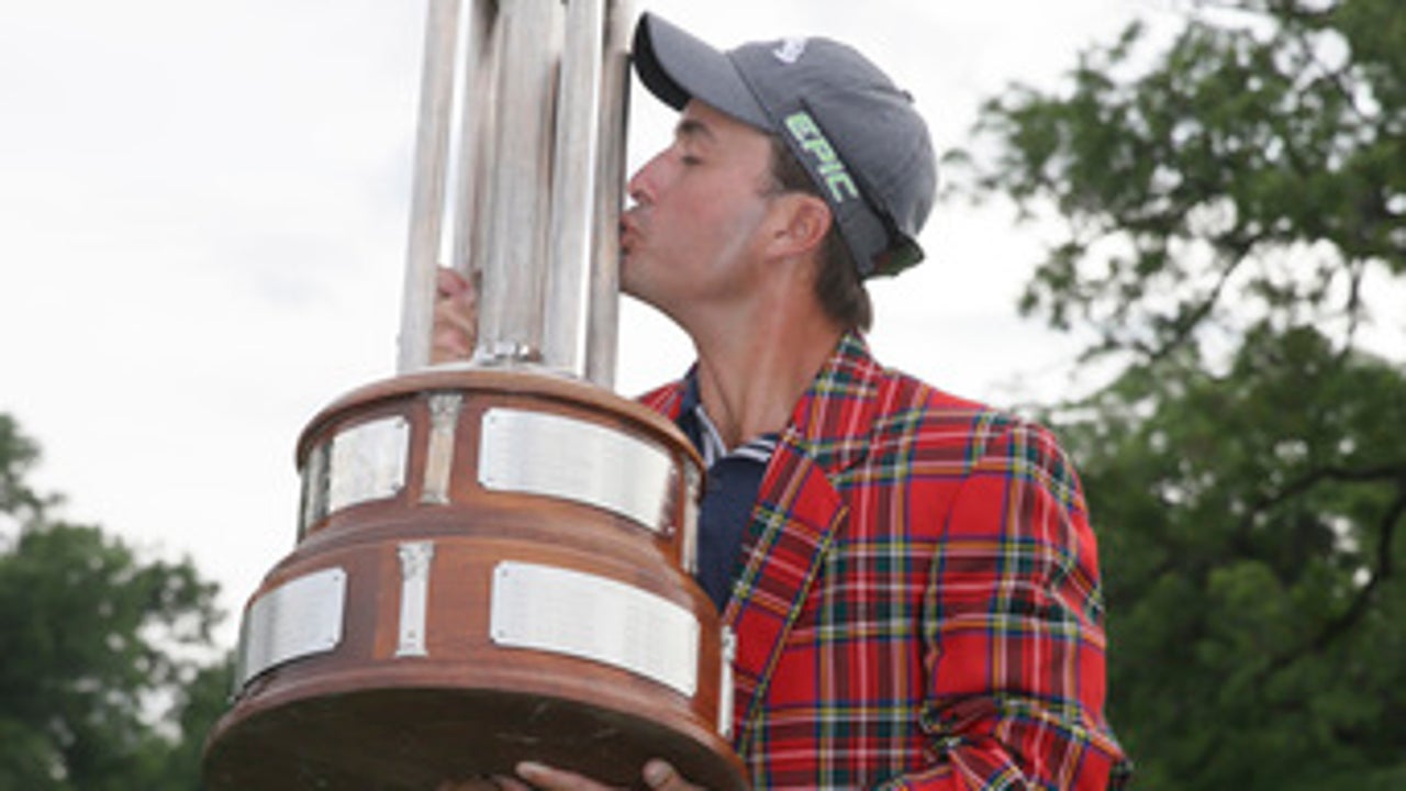 Spieth charges, Kisner holds on to win Colonial by stroke (May 31, 2017)